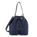 Bolso Saco piel sintético mujer azul Angula