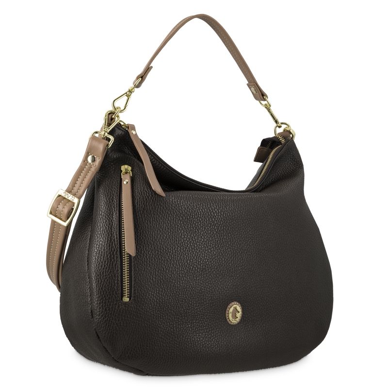 Bolso Piel Mujer Marrón Oasis
