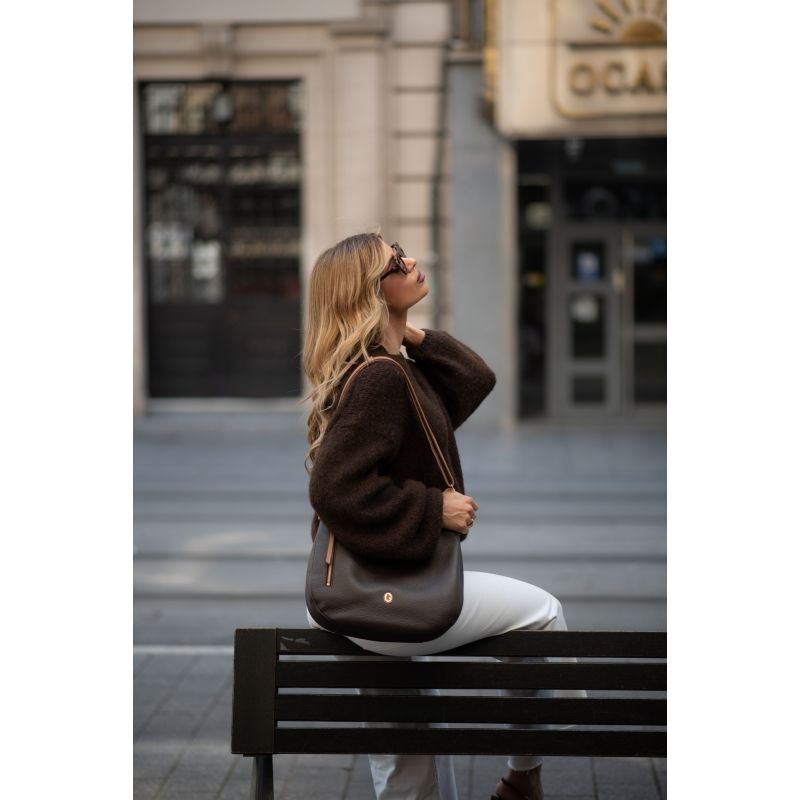 Bolso Piel Mujer Marrón Oasis