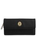 Cartera piel mujer negro Oasis