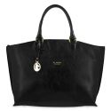 Tote piel mujer negro Ecuestre