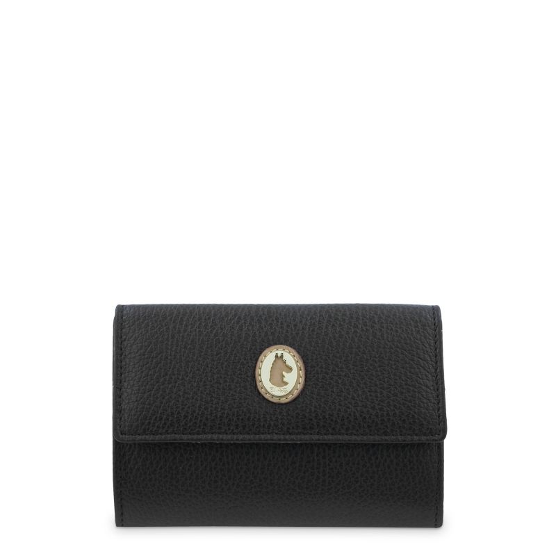 Cartera Piel Vacuno Mujer Negro Oasis