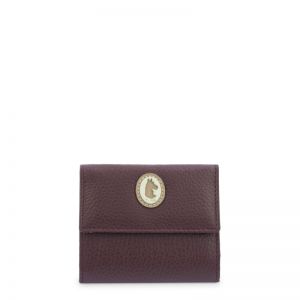 Cartera Piel Mujer Burdeos Oasis