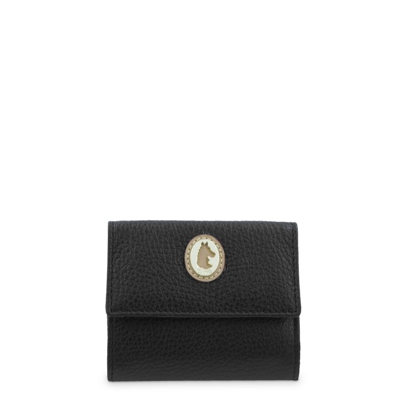 Cartera piel mujer negra Oasis