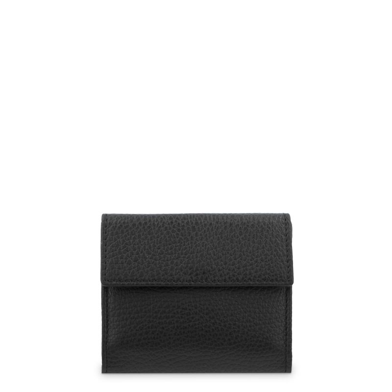 Cartera piel mujer negra Oasis