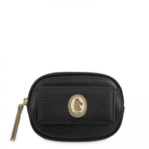 Monedero Piel Mujer Negro Oasis