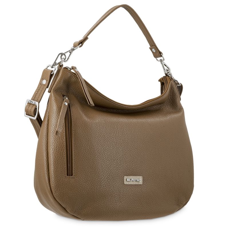 Bolso hobo piel mujer cuero AZAHAR