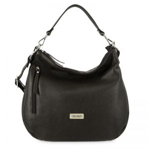 Bolso hobo piel vacuno mujer marrón AZAHAR