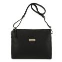 Bolso Piel Mujer Negro A Z A H A R