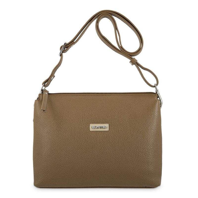 Bolso piel vacuno mujer negro A Z A H A R