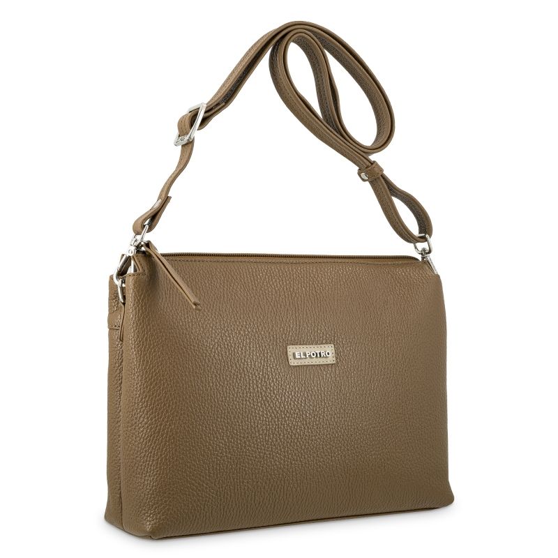 Bolso piel vacuno mujer negro A Z A H A R