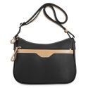 Bolso lona canvas mujer negro Base