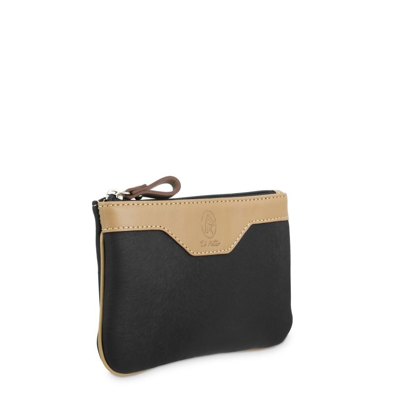 Bolsa Lona Canvas Mujer Negro Base