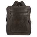 Bolso piel sintética hombre marrón Atenas