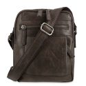 Bolso piel sintética hombre marrón Atenas