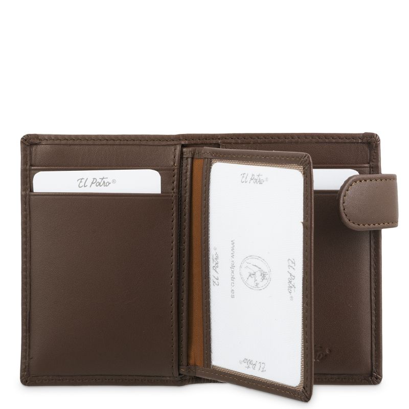 Cartera Piel Hombre Cuero Box