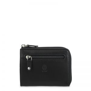 Monedero Piel Hombre Negro Box