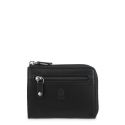 Monedero Piel Hombre Negro Box