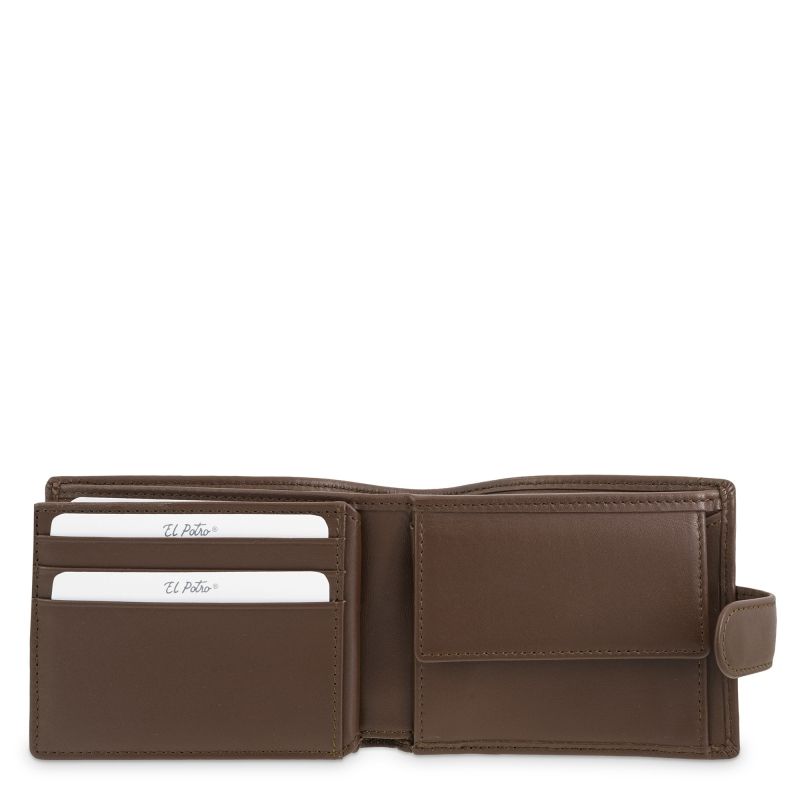 Cartera piel hombre cuero Box