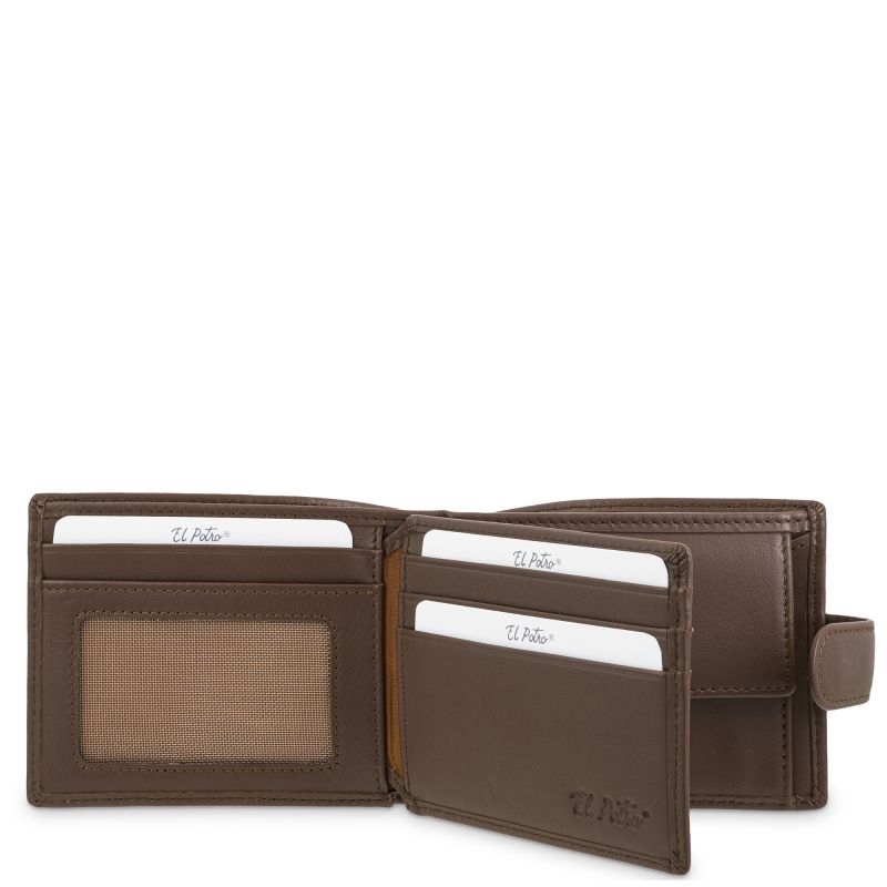 Cartera piel hombre cuero Box