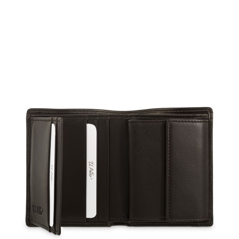 Cartera Piel Vacuno Hombre Marrón Box