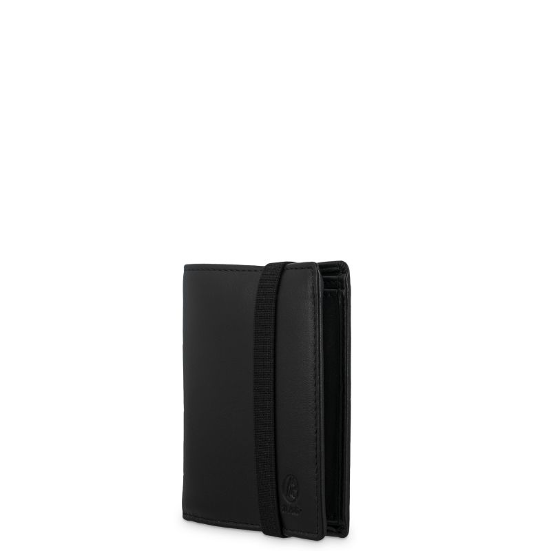 Cartera 100% piel vacuno hombre negro Box