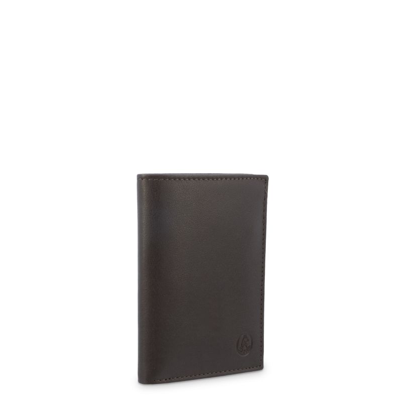 Cartera Piel Vacuno Hombre Marrón Box