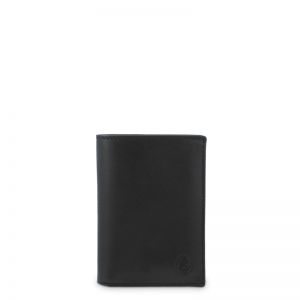 Cartera piel vacuno hombre negro Box