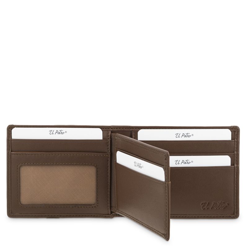 Cartera Piel Hombre Cuero Box