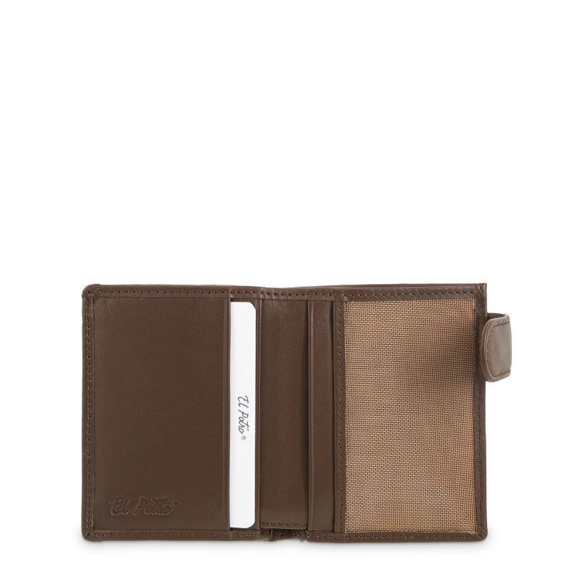 Cartera Monedero Piel Hombre Cuero Box