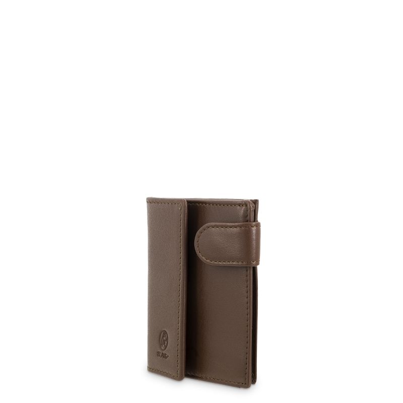 Cartera Monedero Piel Hombre Cuero Box