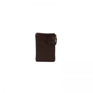 Cartera monedero con llavero Piel hombre Marrón Box