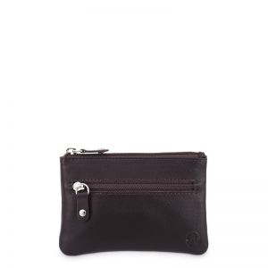 Monedero Piel Vacuno Hombre Marrón Box