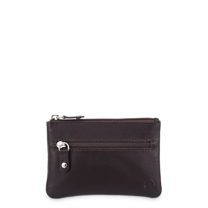 Monedero Piel Vacuno Hombre Marrón Box