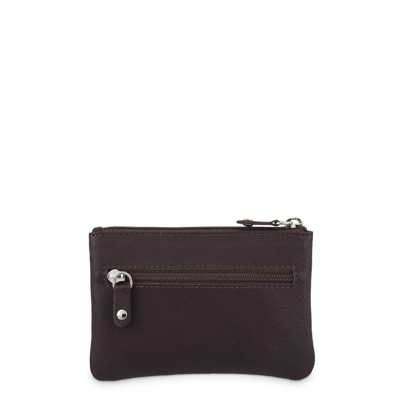 Monedero Piel Vacuno Hombre Marrón Box
