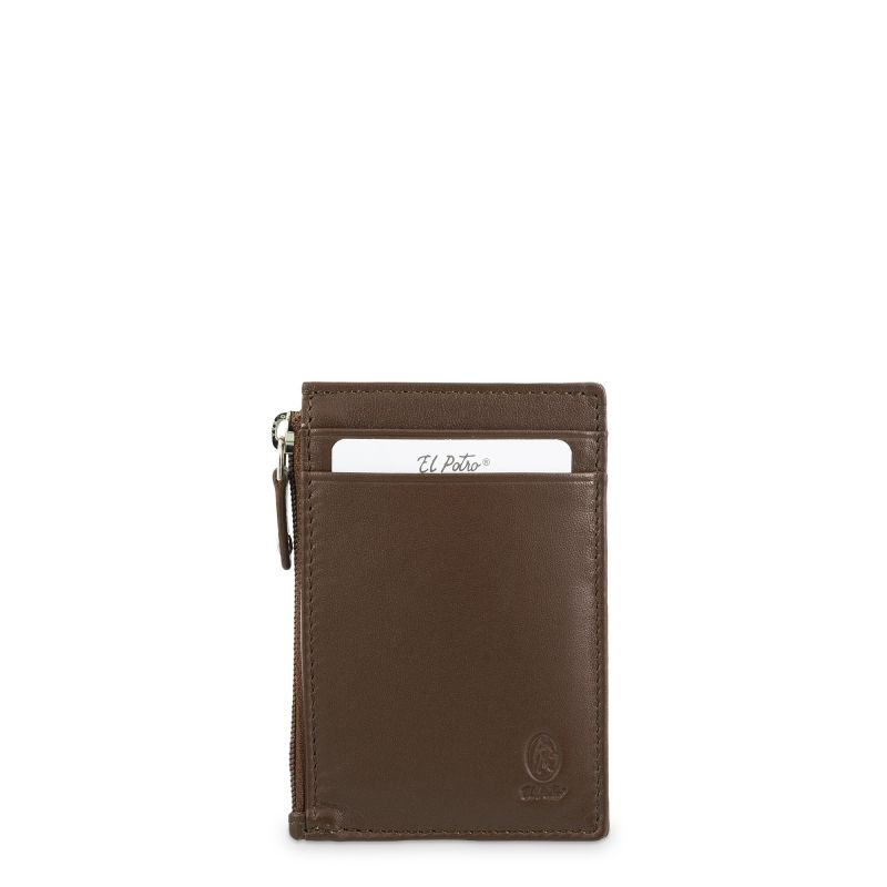 Monedero Piel Vacuno Hombre Cuero Box