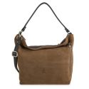 Bolso hobo piel mujer castaño Natural