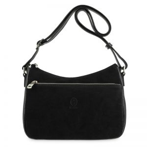 Bolso góndola piel mujer negro Natural