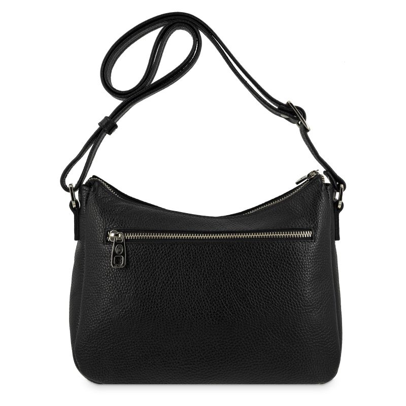 Bolso góndola piel mujer negro Natural