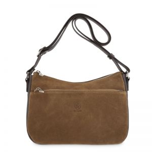 Bolso góndola piel mujer castaño Natural