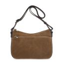 Bolso góndola piel mujer castaño Natural