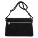Bolso bandolera piel mujer negro Natural