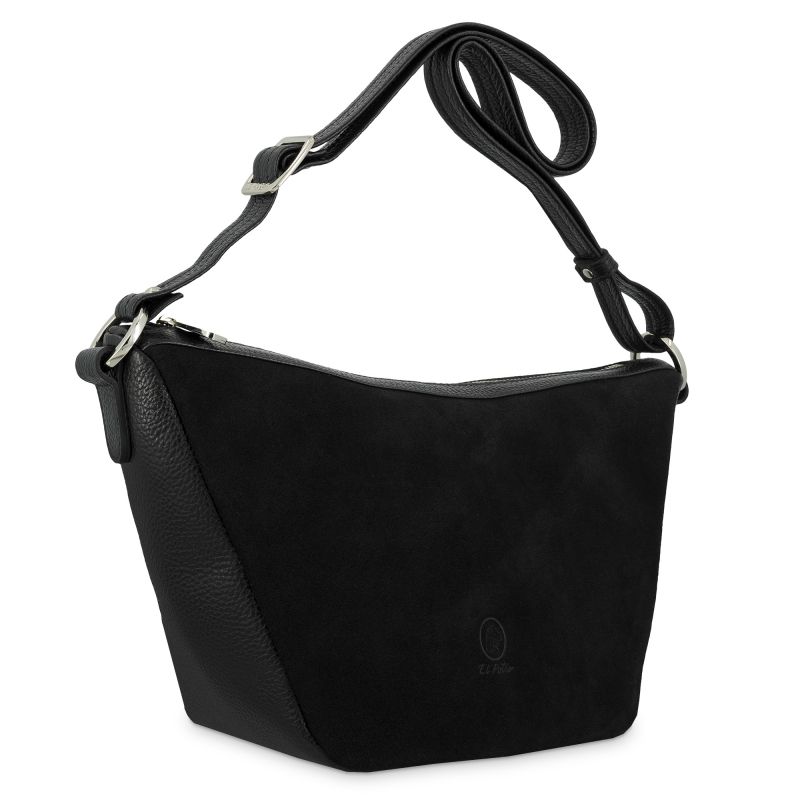 Bolso piel mujer negro Natural