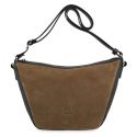 Bolso Piel Mujer Topo Natural