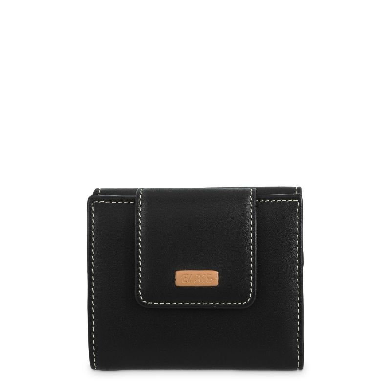 Cartera Piel Mujer Negro Mate