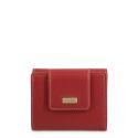 Cartera Piel Vacuno Mujer Rojo Mate