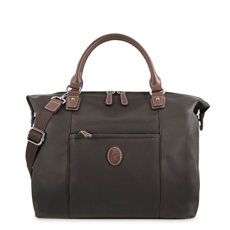 Bolso Nylon Mujer Marrón Mónaco
