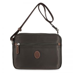 Bolso Nylon Mujer Marrón Mónaco
