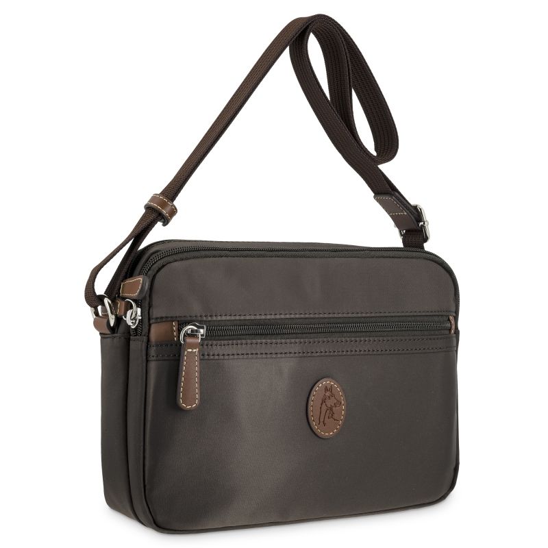 Bolso Nylon Mujer Marrón Mónaco
