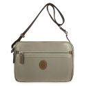 Bolso nylon mujer taupe Mónaco
